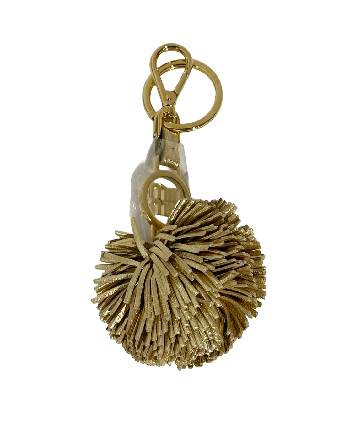 Miu Miu Gold Tassel Charm