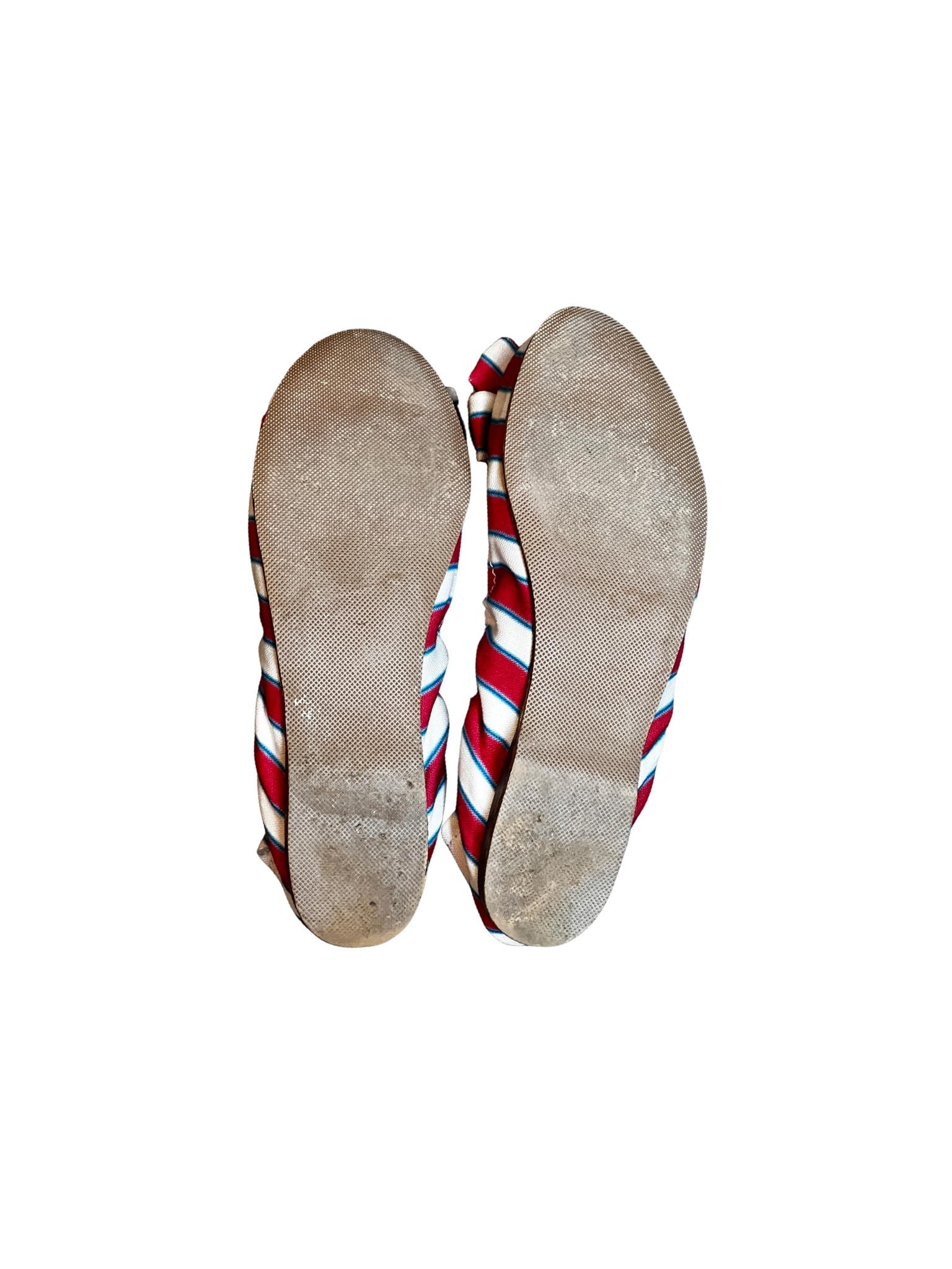 Miu Miu Striped Flats