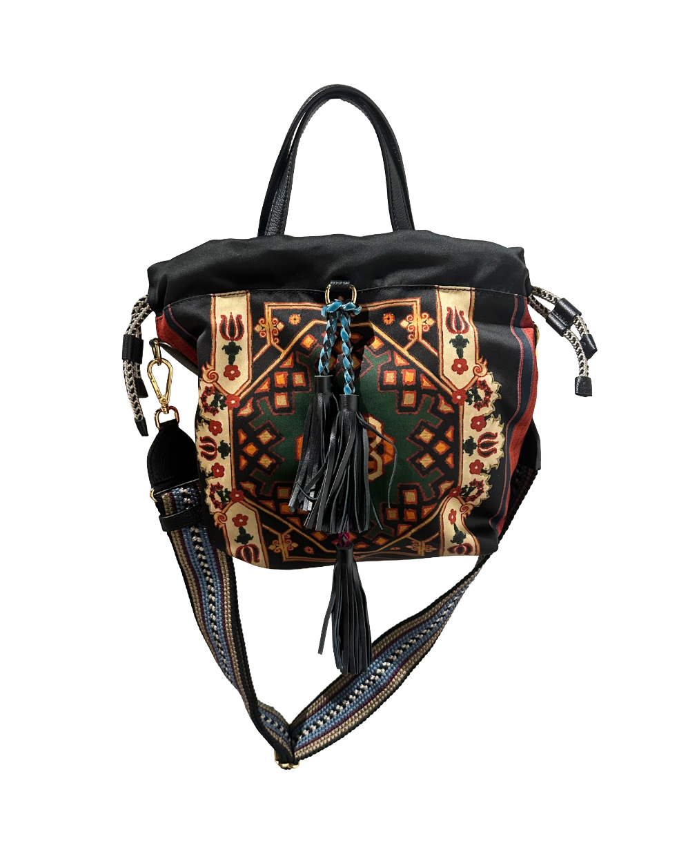 Etro Silk Printed Shoulder Bag
