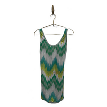Load image into Gallery viewer, Missoni Green and Blue Printed Mini Dress
