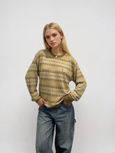 Load image into Gallery viewer, YSL Green Printed Sweater
