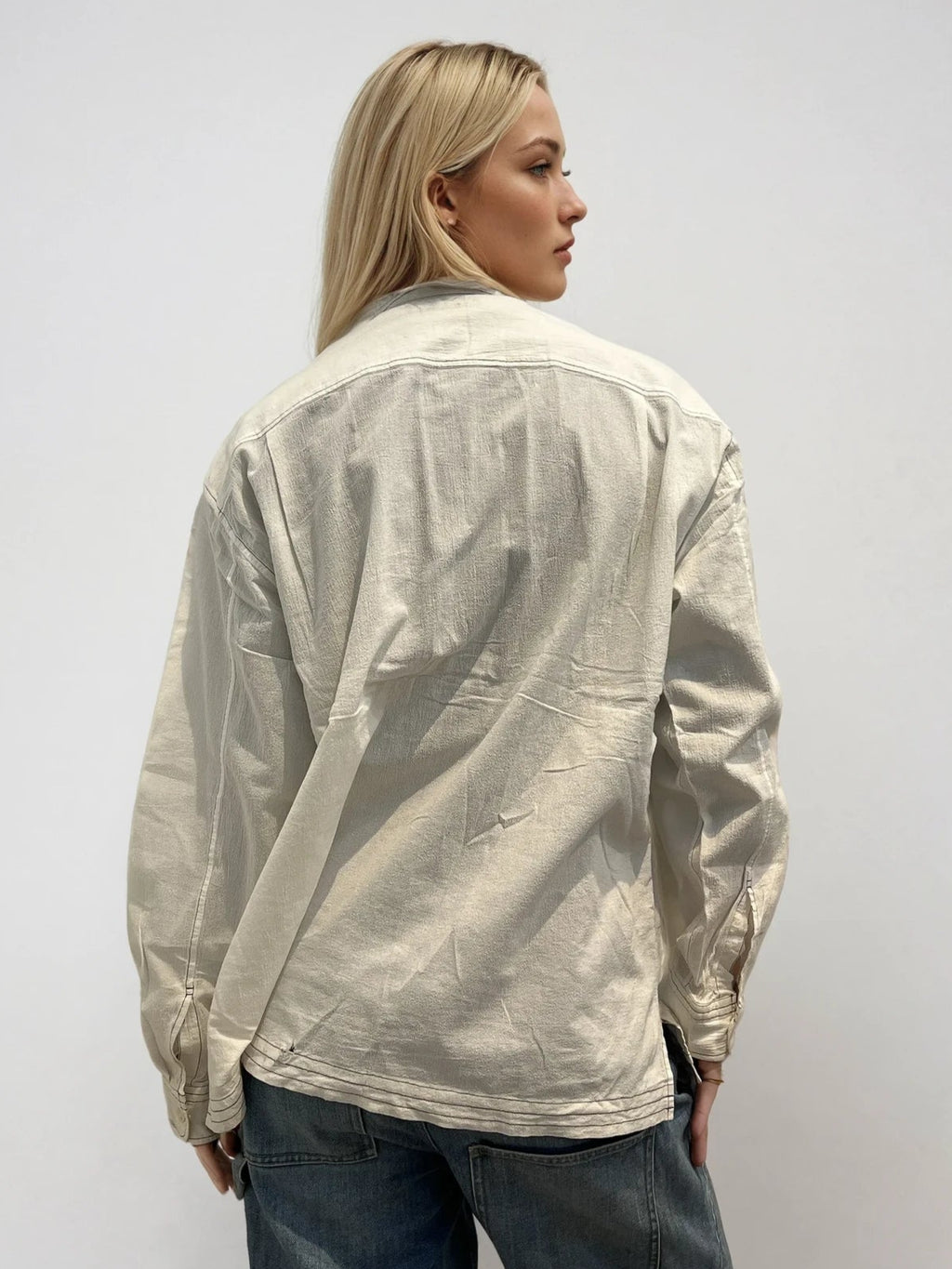 Issey Miyake White Button Down