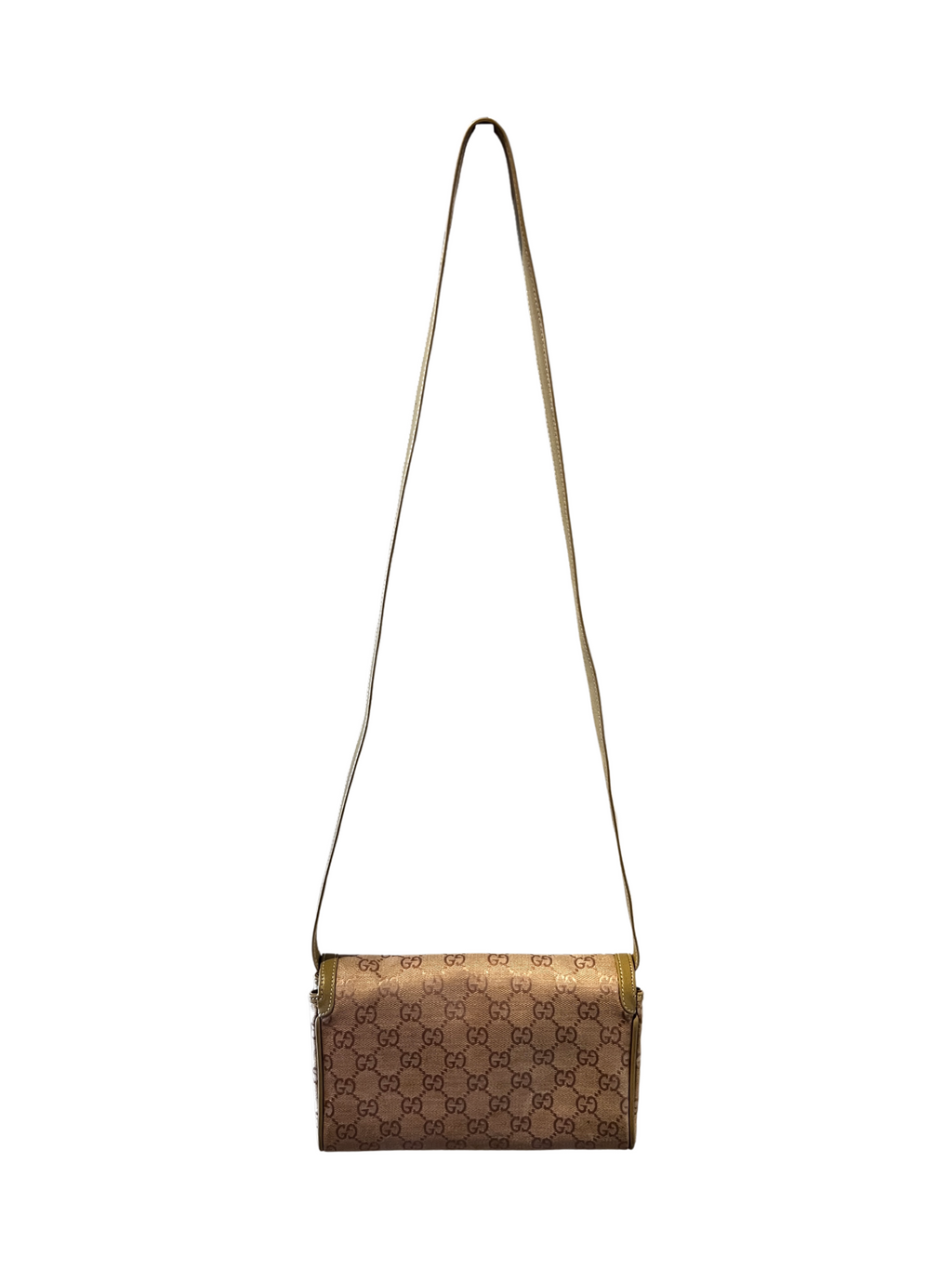 Gucci Monogram Pink Canvas Crossbody
