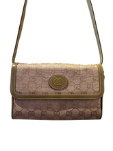 Load image into Gallery viewer, Gucci Monogram Pink Canvas Crossbody
