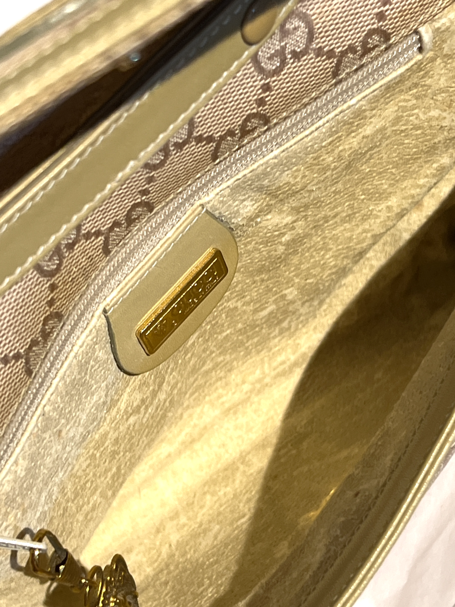 Gucci Monogram Pink Canvas Crossbody