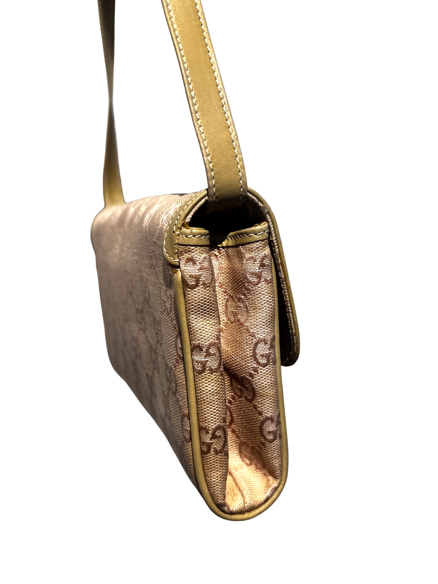 Gucci Monogram Pink Canvas Crossbody