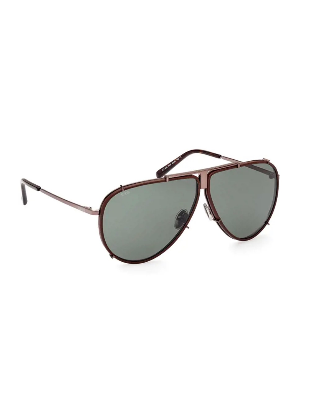 Tod’s Burgundy Aviator Sunglasses