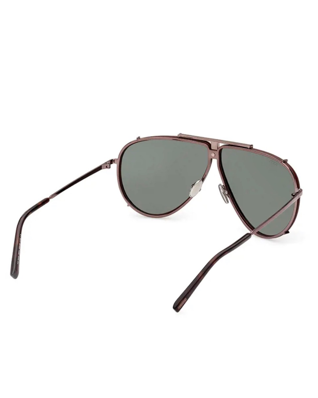Tod’s Burgundy Aviator Sunglasses