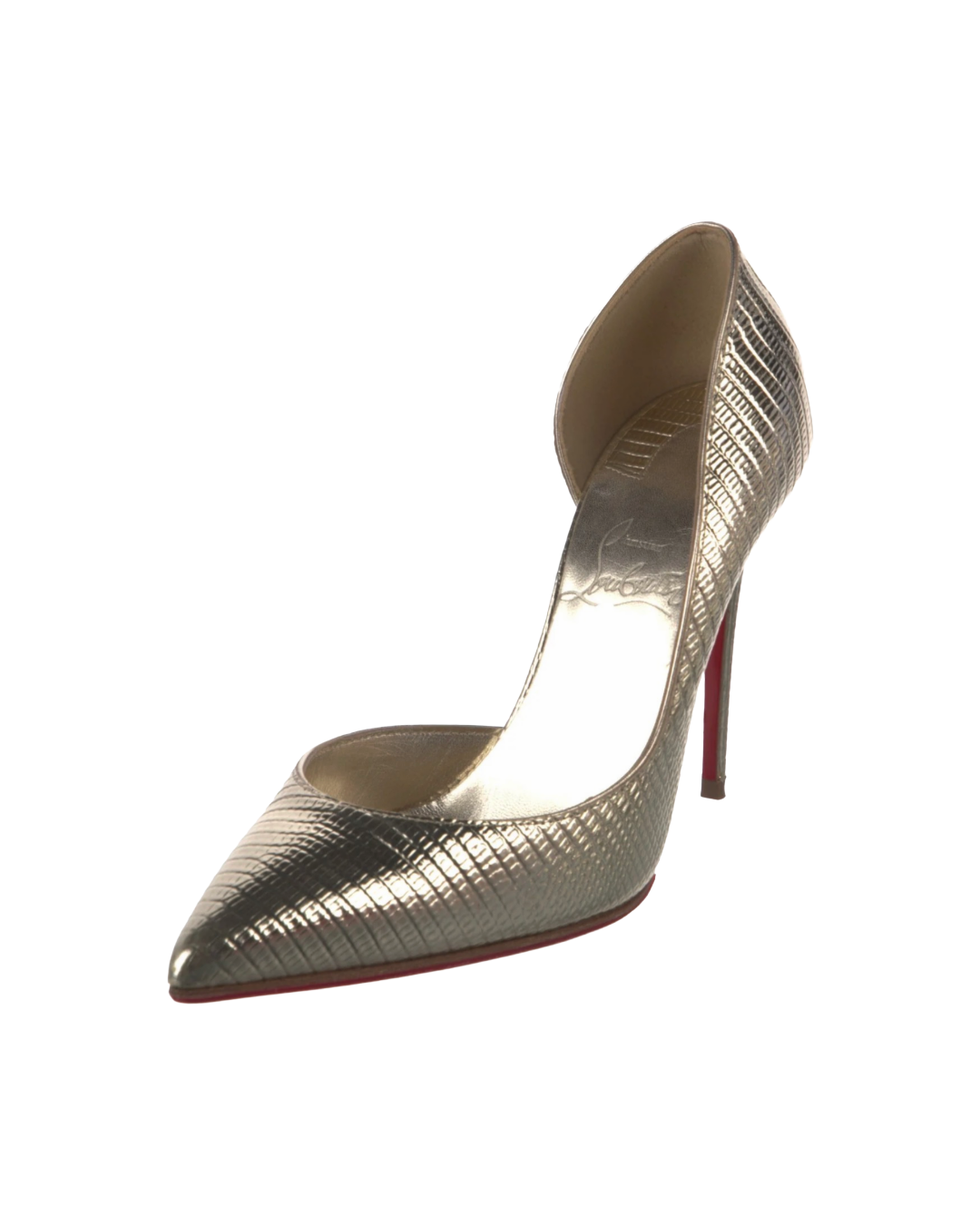 Louboutin Silver Heels