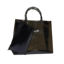 Load image into Gallery viewer, Gucci Bamboo Vinyl Tote
