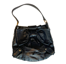 Load image into Gallery viewer, YSL Black Bow Shoulder Bag
