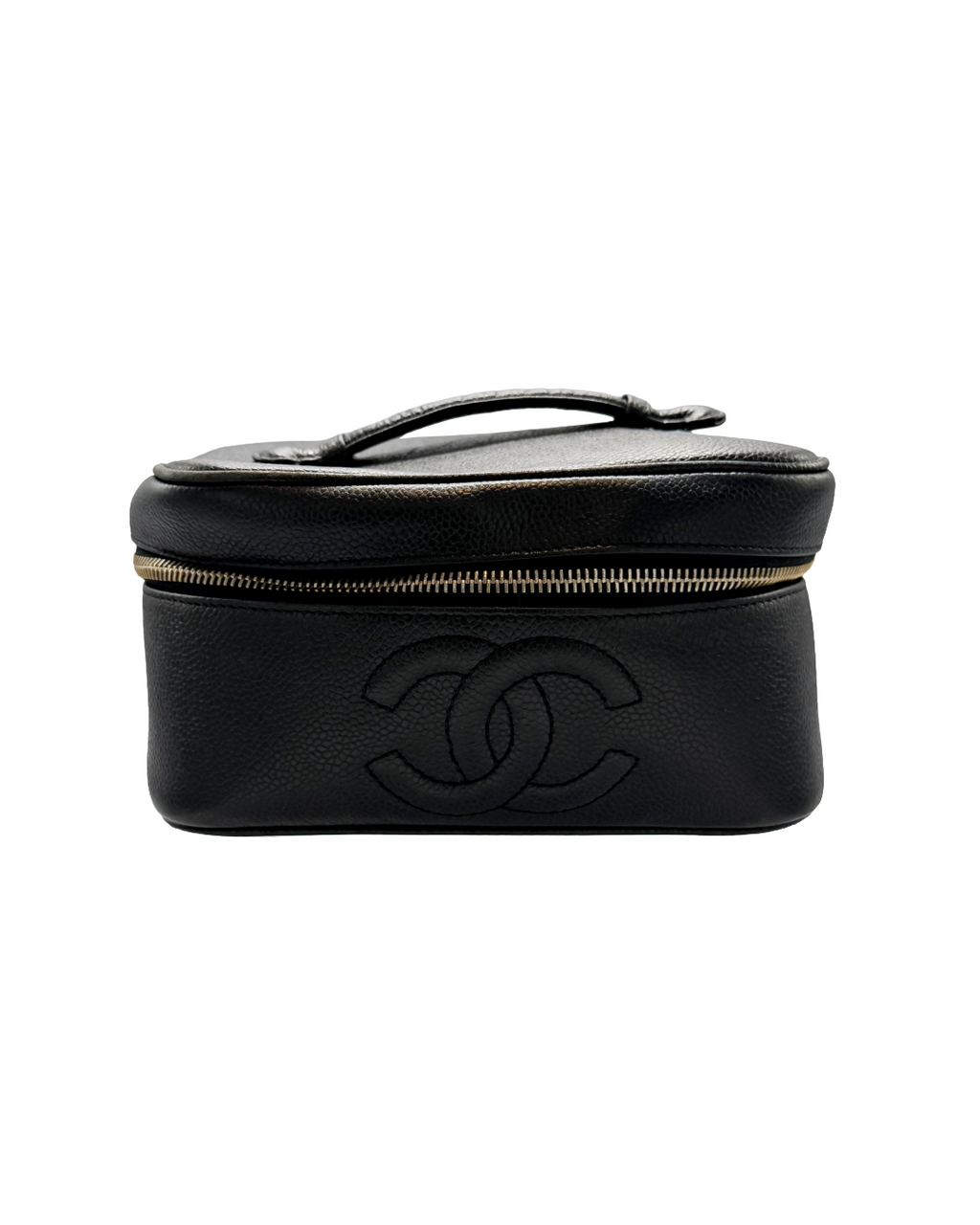 Chanel Black Vanity Handbag