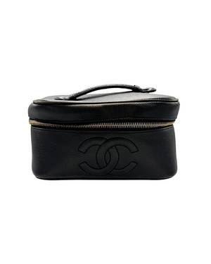 Chanel Black Vanity Handbag