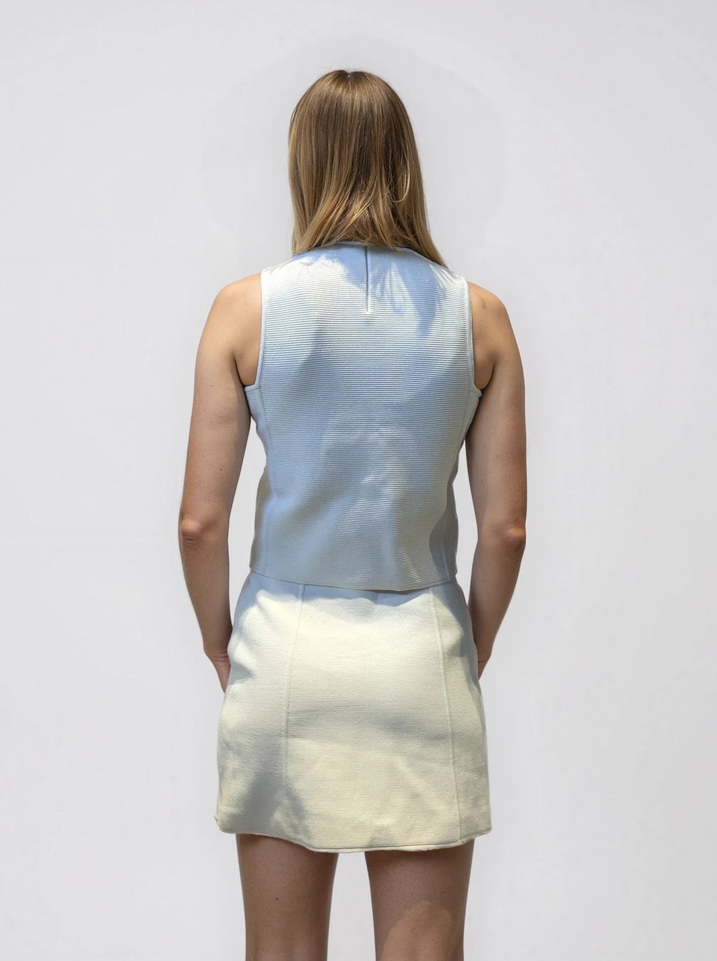 Ralph Lauren Purple Label Off White Skirt Set