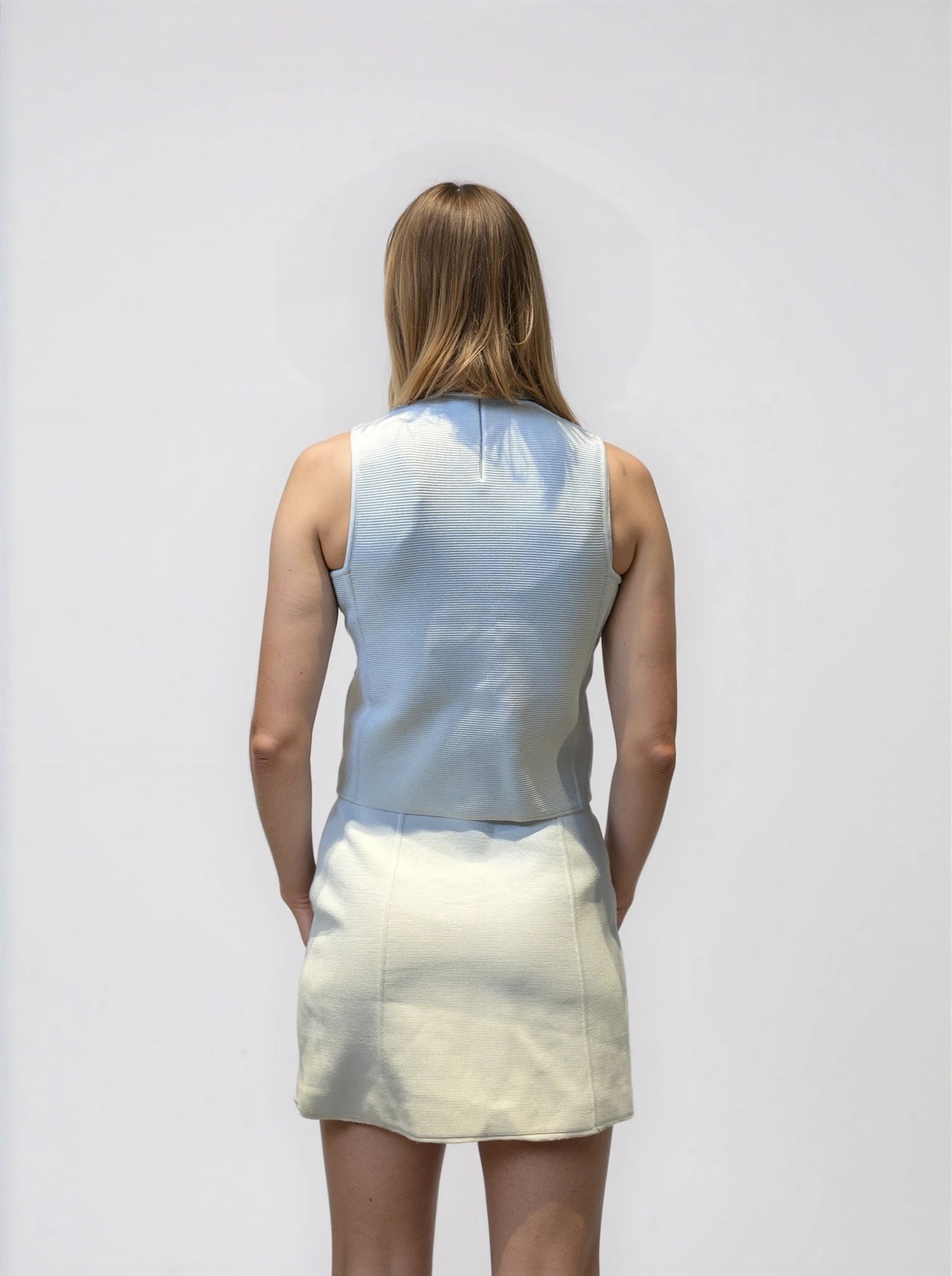 Ralph Lauren Purple Label Off White Skirt Set