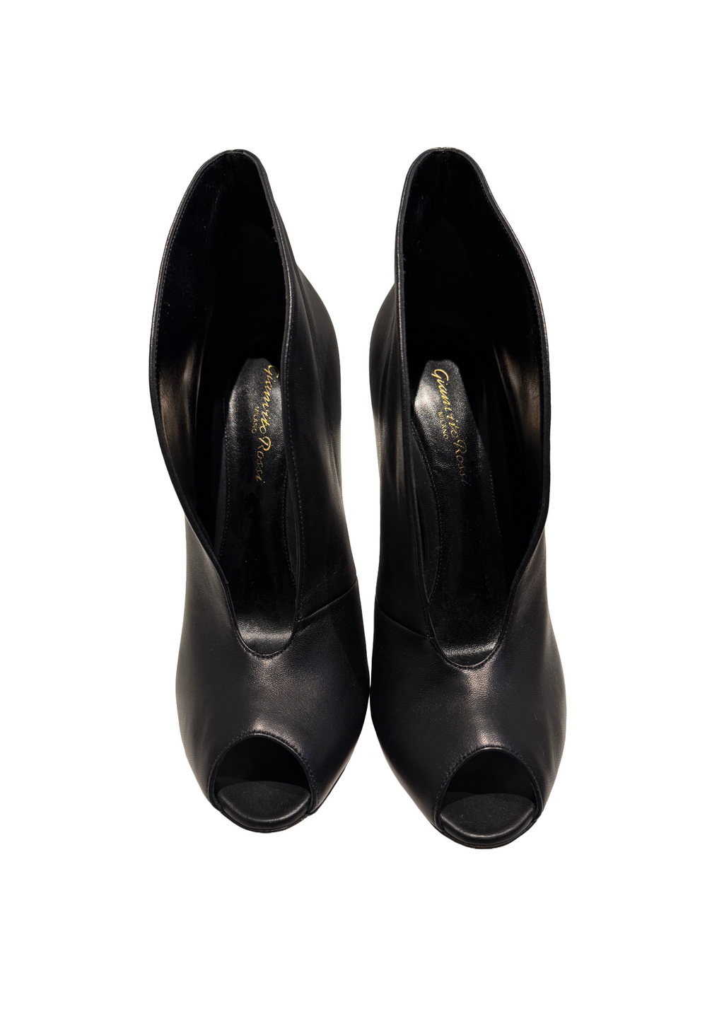 Gianvitto Rossi Black Leather Booties