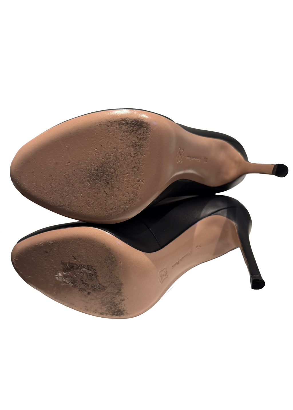Gianvitto Rossi Black Leather Booties
