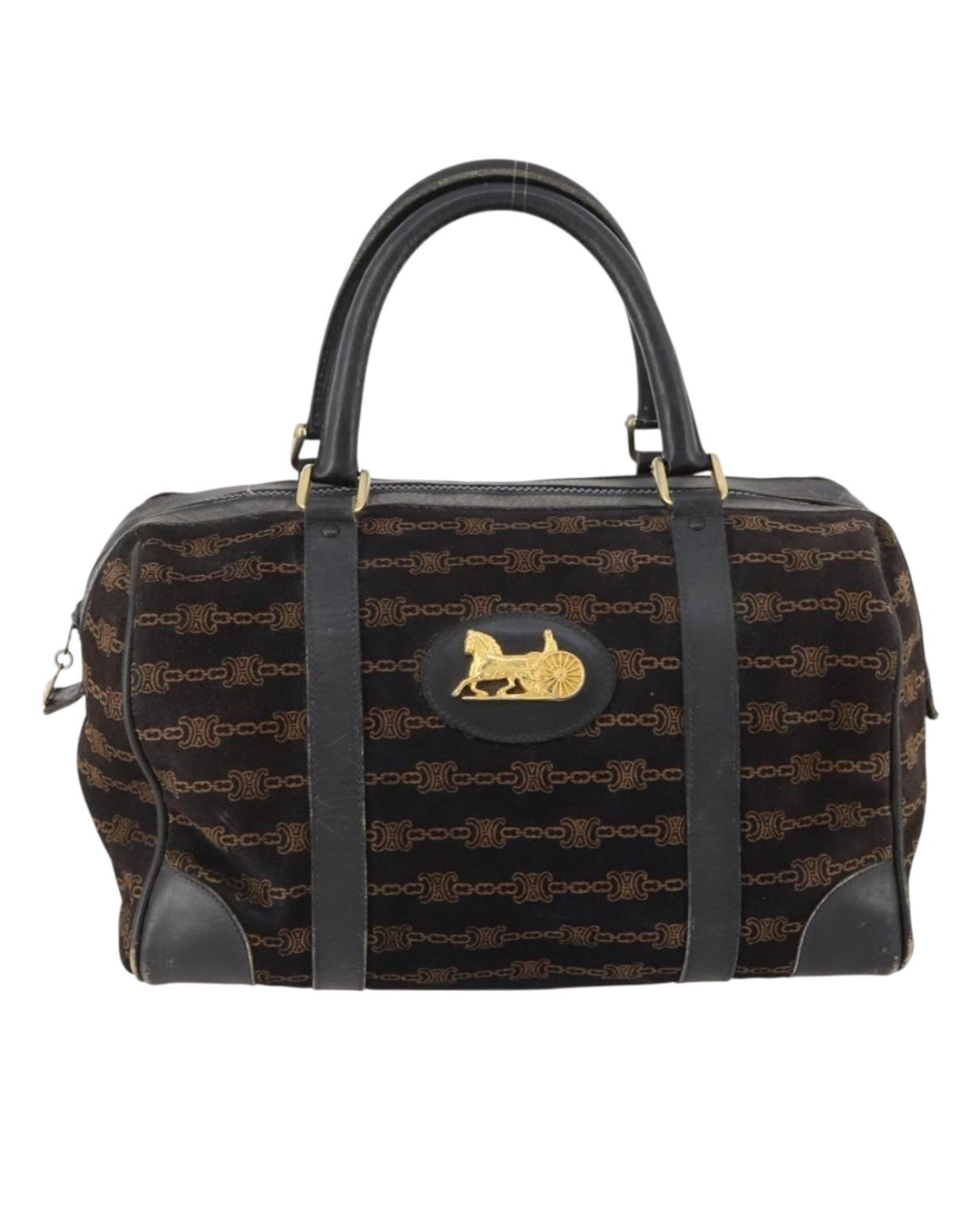 Celine Horse Carriage Brown Boston Bag