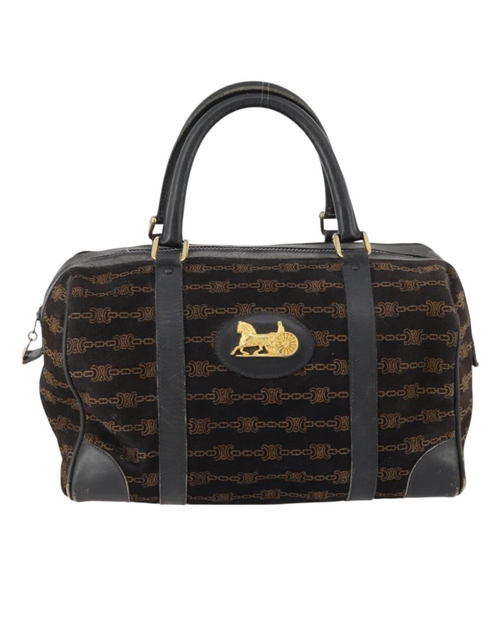 Celine Horse Carriage Brown Boston Bag