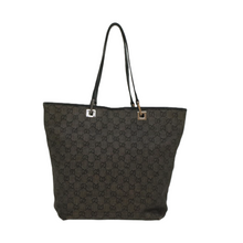 Load image into Gallery viewer, Gucci Grey Monogram Tote
