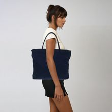 Load image into Gallery viewer, Prada Navy Nylon Tote
