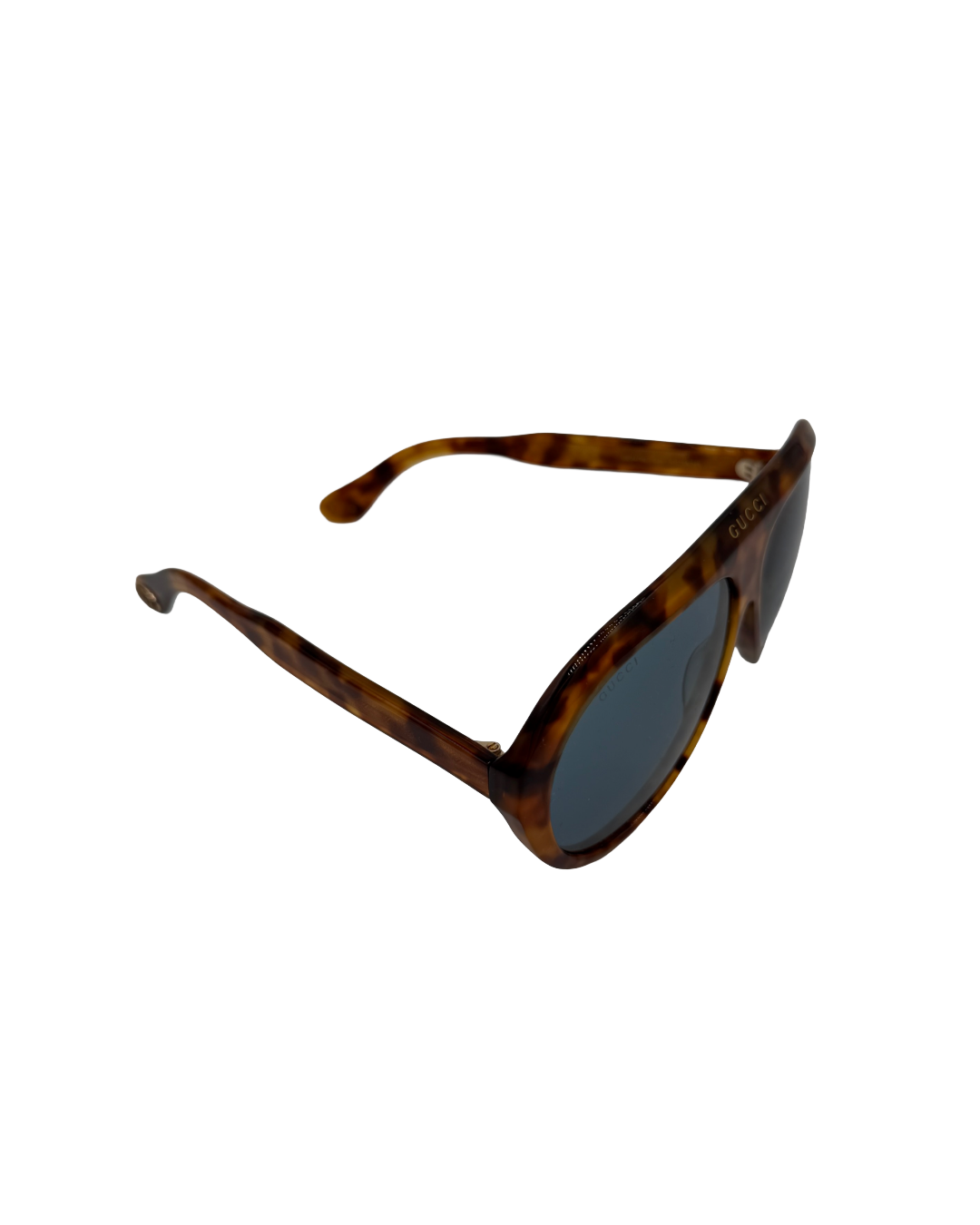 Gucci Tortoise Aviator Sunglasses