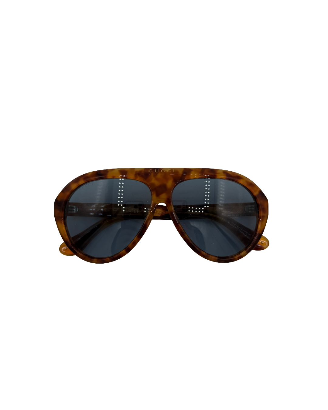 Gucci Tortoise Aviator Sunglasses