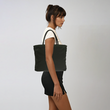 Load image into Gallery viewer, Prada Hunter Green Nylon Tote
