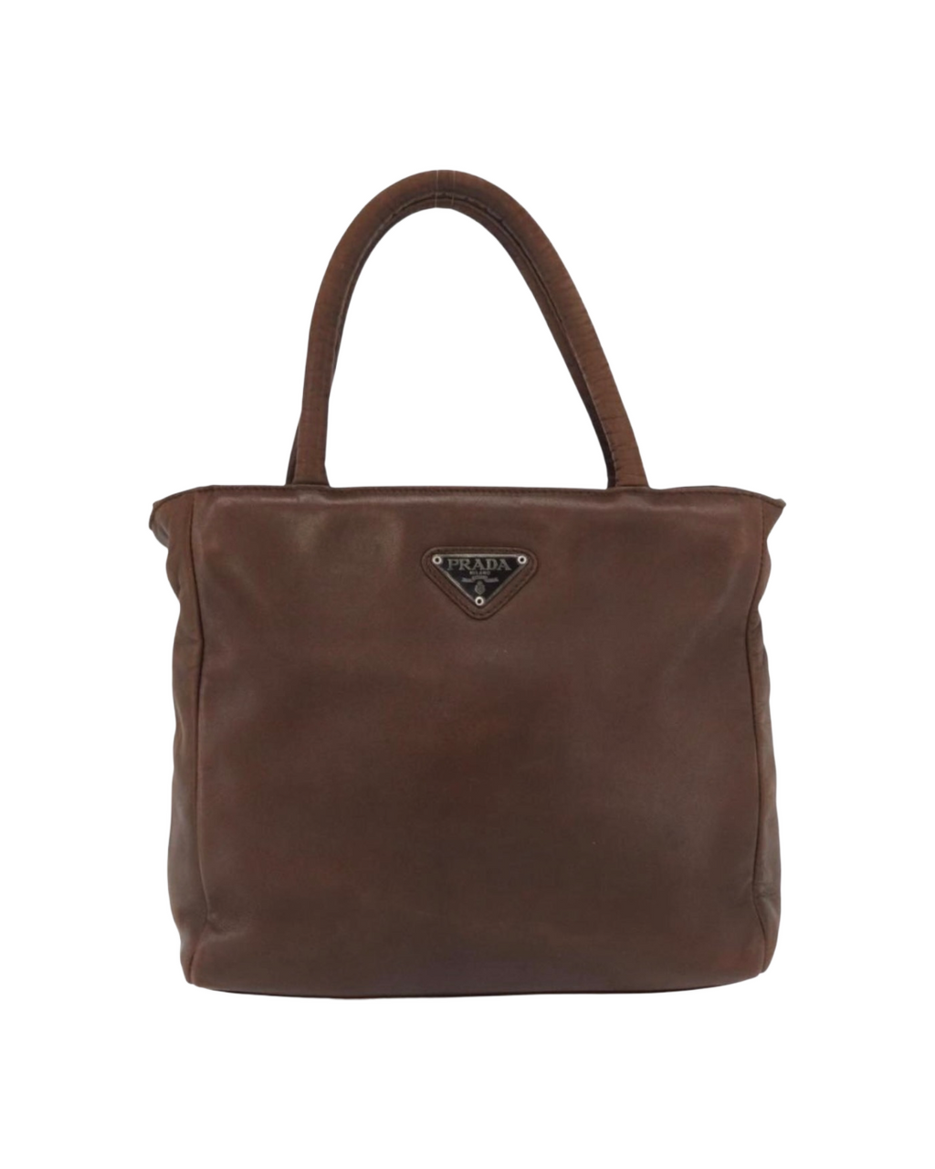 Prada Brown Leather Tote