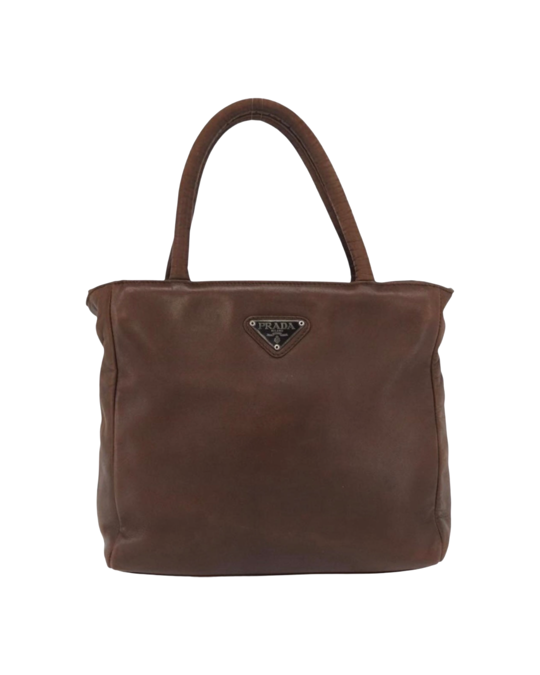 Prada Brown Leather Tote