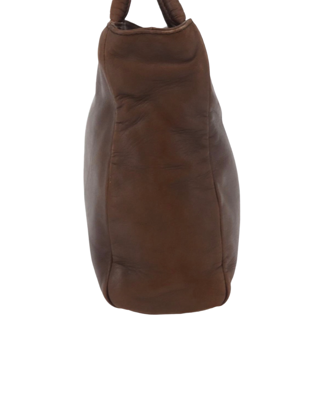 Prada Brown Leather Tote