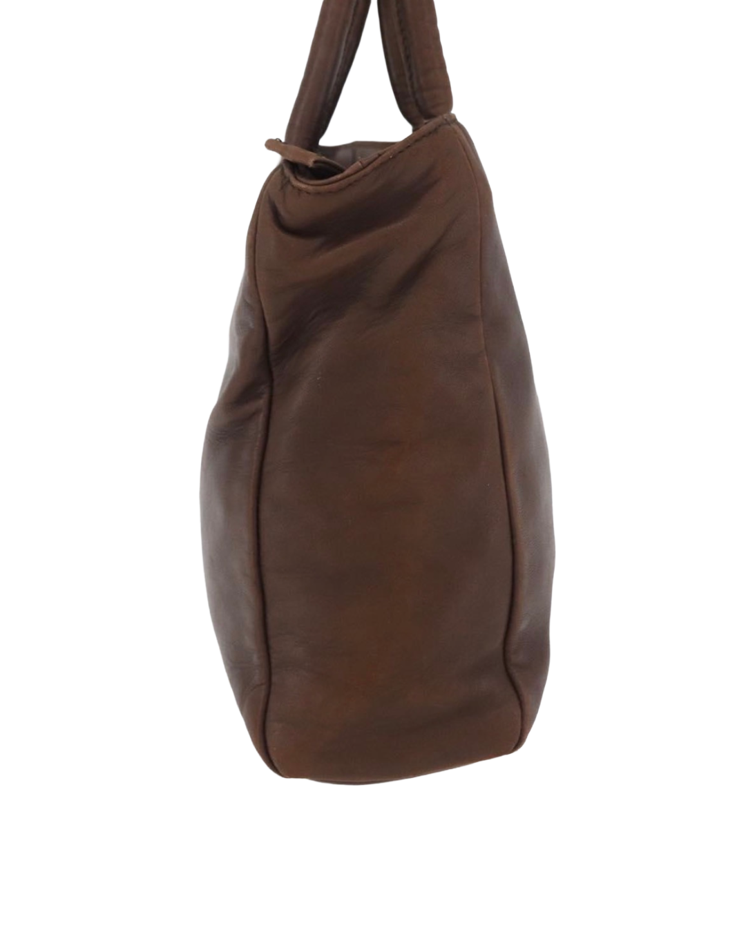 Prada Brown Leather Tote