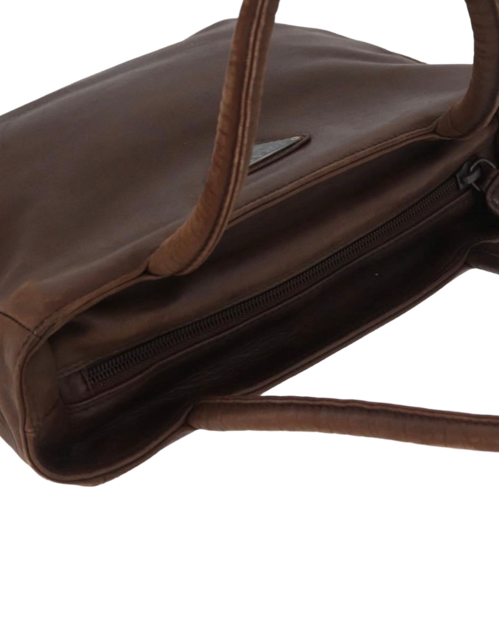 Prada Brown Leather Tote