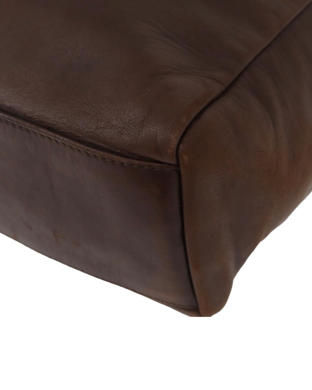 Prada Brown Leather Tote