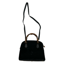 Load image into Gallery viewer, Gucci Suede Bamboo Crossbody
