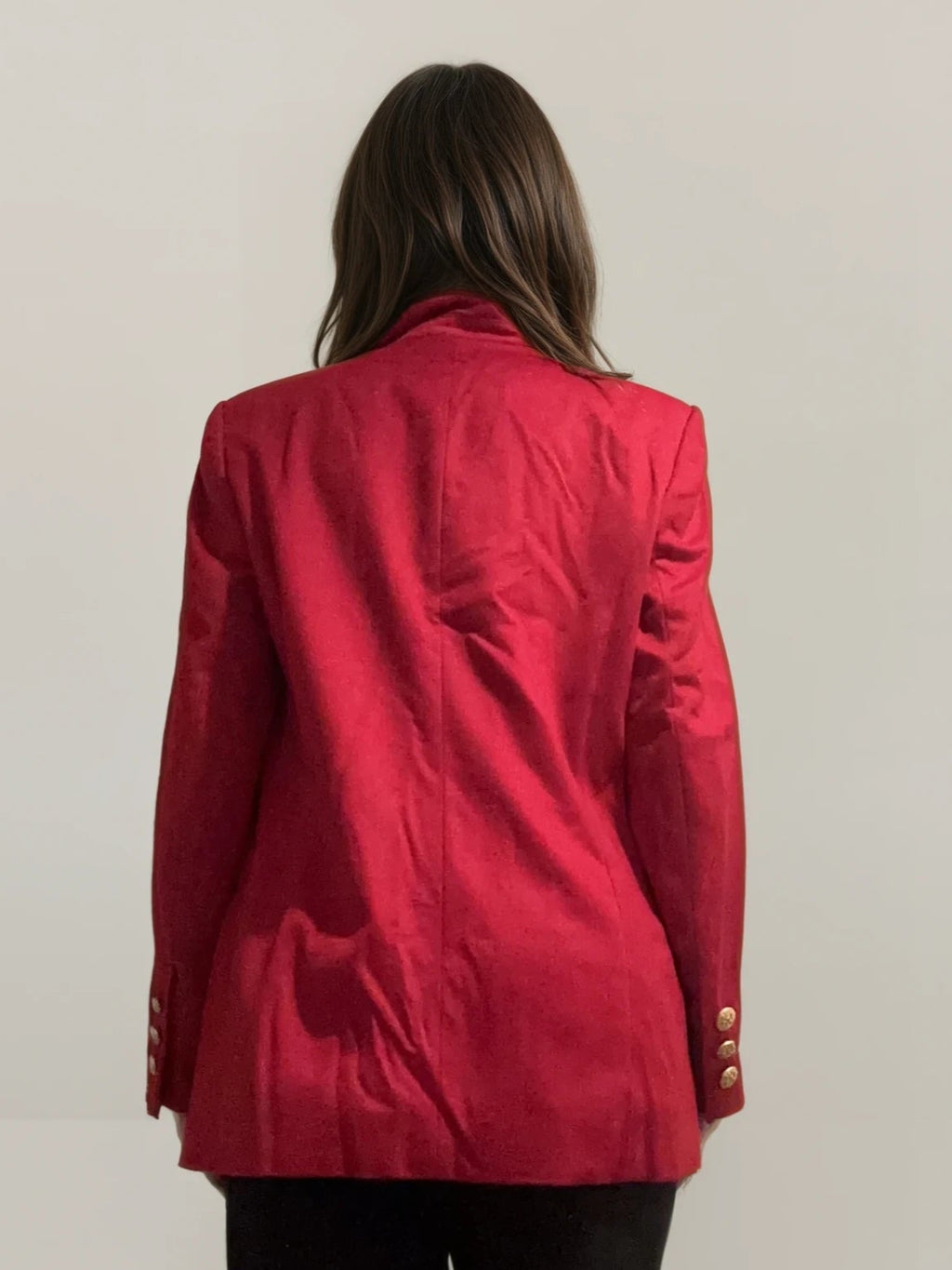 Escada Red and Gold Blazer