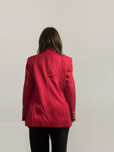 Load image into Gallery viewer, Escada Red and Gold Blazer
