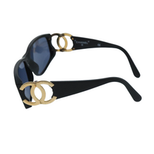 Load image into Gallery viewer, Chanel Black Logo Sunglasses
