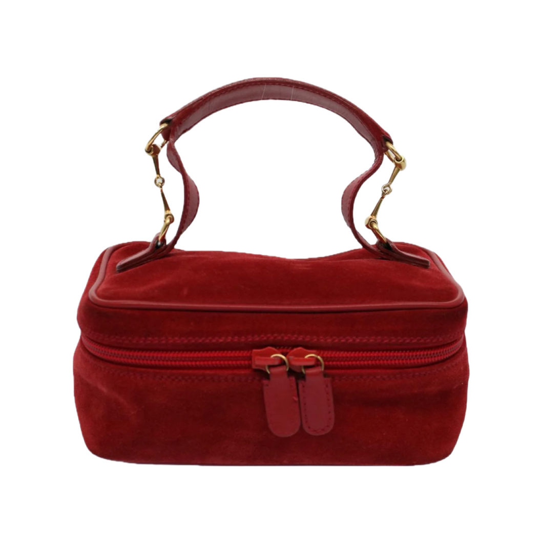 Gucci Red Vanity Bag