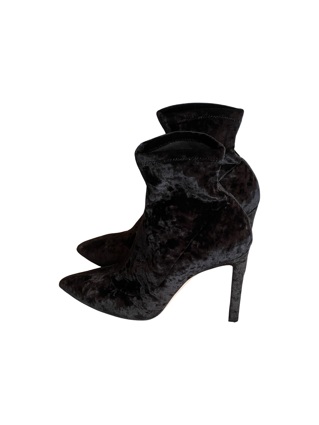 Jimmy Choo Velvet Booties