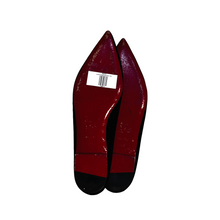 Load image into Gallery viewer, Louboutin Suede Black Flats
