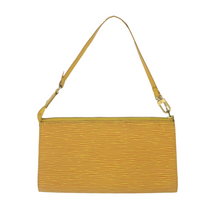 Load image into Gallery viewer, Louis Vuitton Yellow Epi Leather Pochette
