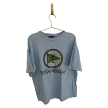 Load image into Gallery viewer, Ysl Grey Rope Logo Tee

