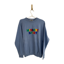 Load image into Gallery viewer, Missoni Sport Blue Crewneck
