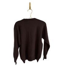 Load image into Gallery viewer, Dior CD Brown Cashmere Sweater
