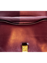 Load image into Gallery viewer, Cartier Burgundy Shoulder Bag
