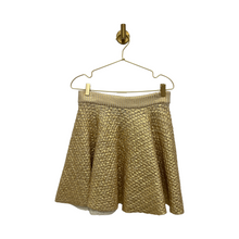 Load image into Gallery viewer, Valentino Gold Mini Skirt
