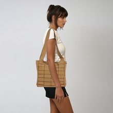 Load image into Gallery viewer, Chanel Tan Leather Patchwork Tote
