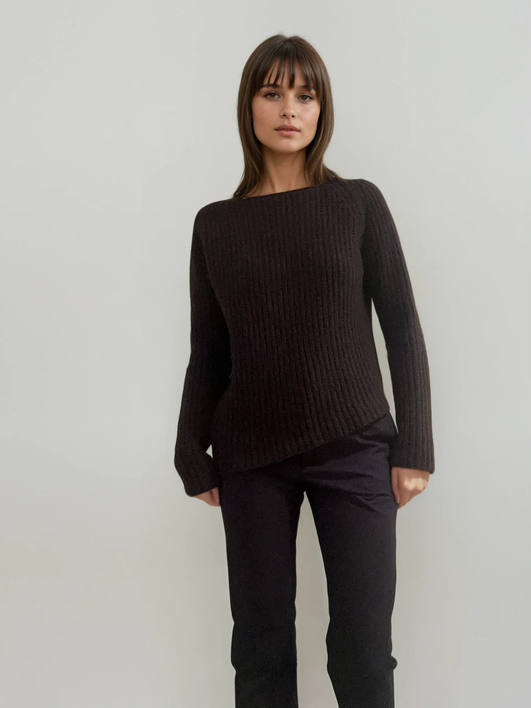 Calvin Klein Brown Cashmere Sweater