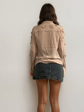 Load image into Gallery viewer, Chloe Pink Ruffle Blouse
